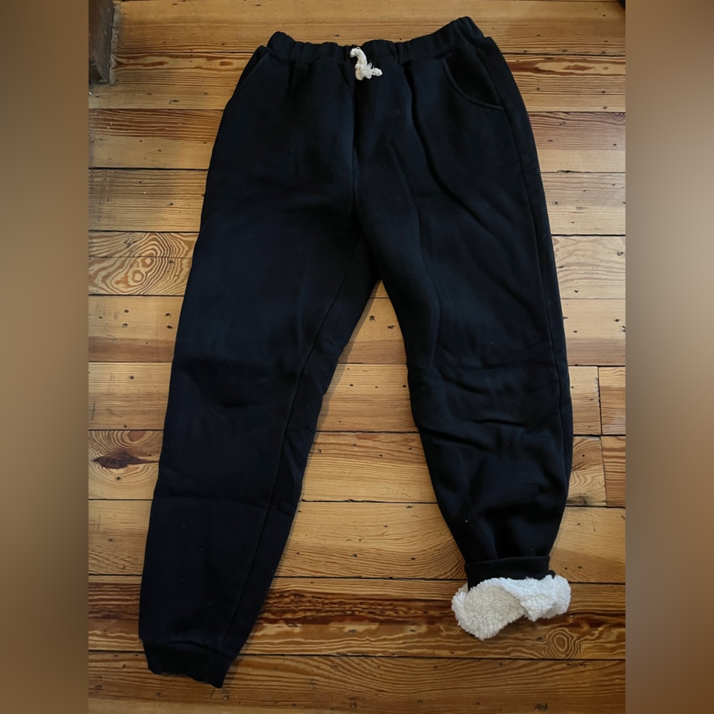 Super thick fleece lined sweatpants